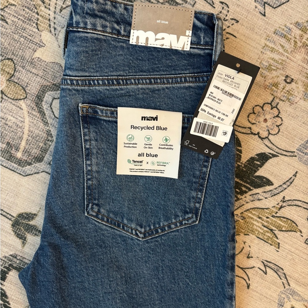 NWT MAVI Viola Classic Blue Denim Jeans